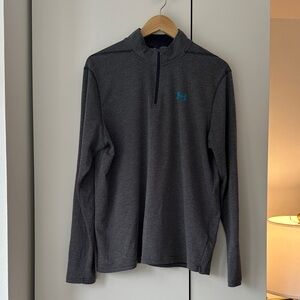 Under Armour Charcoal Quarter-Zip Pullover